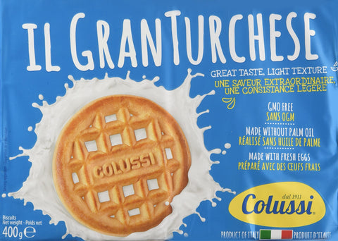Colussi Gran Turchese Mürbteigkekse . 400 g italienisch Original