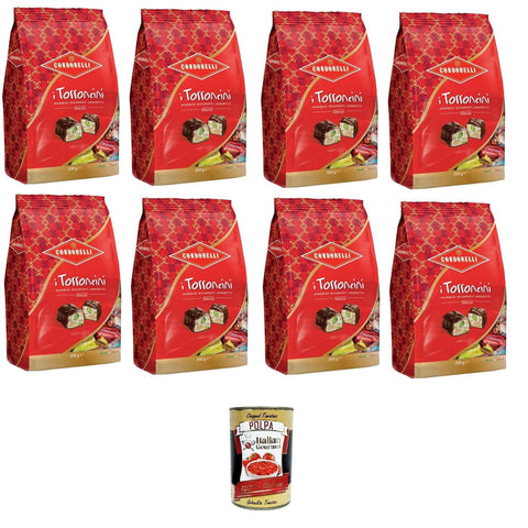 Condorelli I Torroncini Morbidi ricoperti e assortiti I Torroncini weich überzogen und sortiert 8x200gr italienisch Original