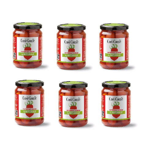 Così Com'è Gemüse Così Com’è Datterino Rosso al naturale natürliche rote Datterino-Tomate 6x 350g 8017995100396
