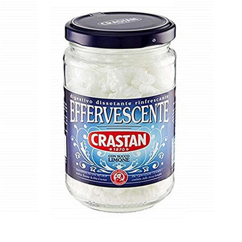 Crastan limone Erfrischendes Verdauungs Auflösen mit Zitronengeschmack 1x250g Original italienisch Ballaststoffe