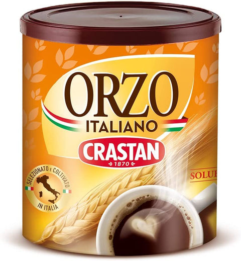 Crastan Instantkaffee 6x Crastan Orzo 100% italien Instant lösliche Gerste Getreidekaffee Kaffee 120gr 8007100051446