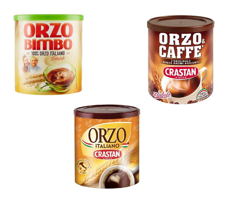 Crastan Instantkaffee TESTPAKET Orzo Bimbo-Pupo-Caffè Instant lösliche Gerste Getreidekaffee Kaffee 8007100061209