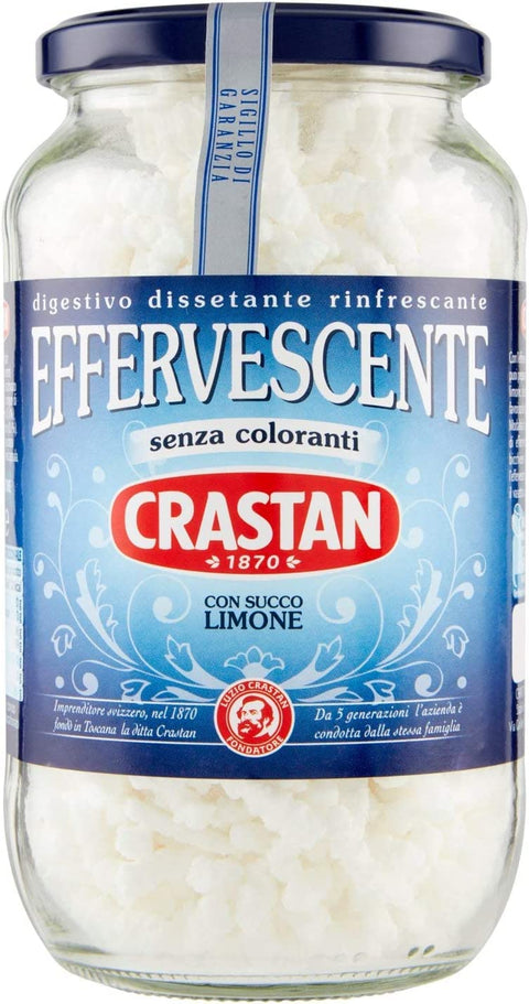 Crastan limone Erfrischendes Verdauungs Auflösen mit Zitronengeschmack 12x250g Original italienisch Verdauung & Übelkeit