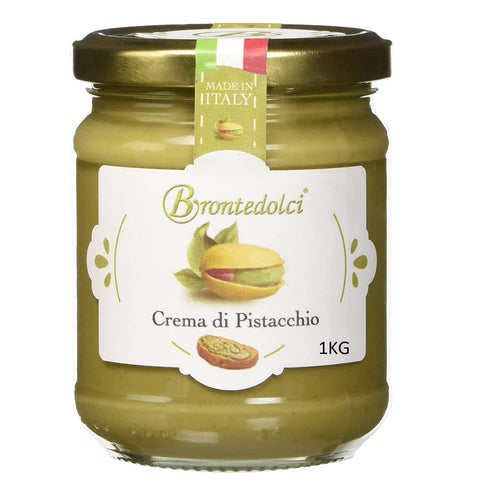 Crema Schokoladenaufstrich Brontedolci Crema al Pistacchio Pistazienaufstrichcreme Pistaziencreme 1Kg 8050705420872