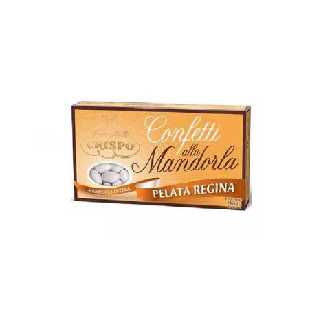 Crispo Confetti Crispo Confetti alla mandorla pelata regina Regina geschälte Mandeldragees 1kg 8005085160115