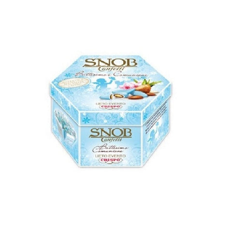 Crispo Confetti Crispo Snob Confetti battesimo e Comunione Celesti Himmlisches Konfetti für Taufe und Kommunion, 500 g 8005085706856