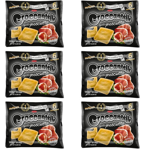 Croccantelle Gusto Prosciutto Schinken multipack 210 g aus italien Räucherschinken italienisch Original