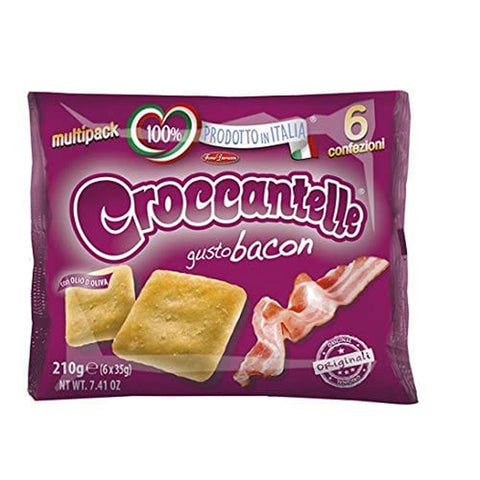 Croccantelle Gusto Bacon Speck multipack 210 g aus italien Original italienisch