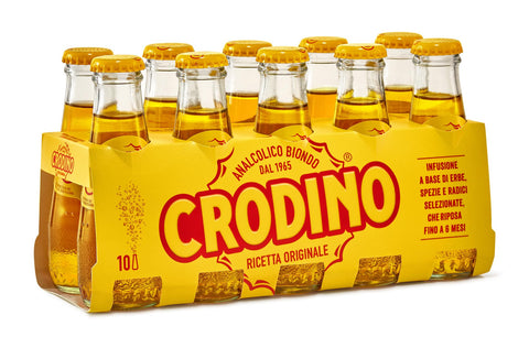 Crodino Cola & Limonade CRODINO Aperitiv ohne Alkohol - 10 x 100 ml 8000845005149