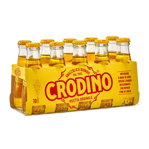Crodino Cola & Limonade Crodino Aperitiv ohne Alkohol - 10 x 100 ml Original italienisch 8000845005149