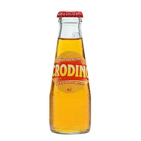 Crodino 0,100 lt. vetro a perdere - Scatole da 48 bottiglie Original italienisch