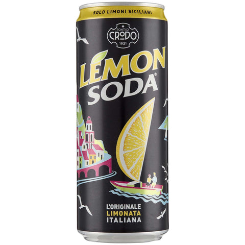 Lemon Soda 24er Pack 24x330ml Original italienisch Getränk