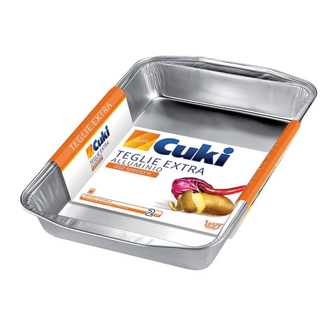 Cuki Kastenformen Cuki TEGLIE EXTRA, Aluminium, hohe Dicke, 2 Stück 8003980090056