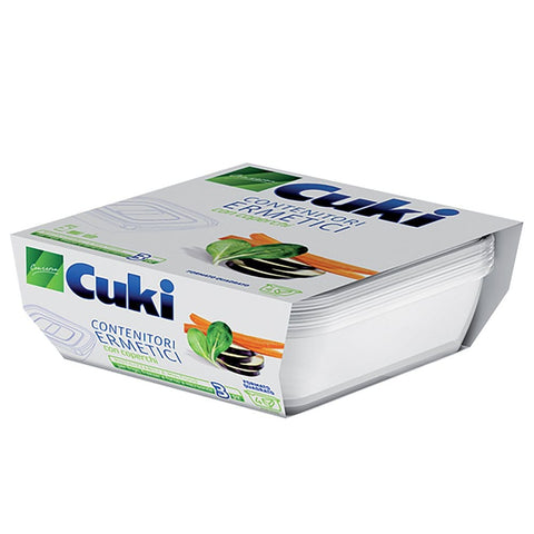 Cuki Vorratsdosen Cuki Frischhaltedose Mikrowelle quadratisch 3PZ 8003980320030