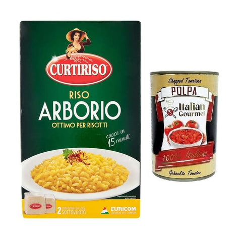Curtiriso Pflegestifte & Lippenbalsam Curtiriso Riso Arborio,100% Italienischer Reis,ideal für alle Risottos,15 Minuten,Packung mit 1 Kg italienisch Original 8017759011104