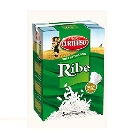Curtiriso Riso Ribe reis 5 Beuteln 1 kg Italienisch Reis Original
