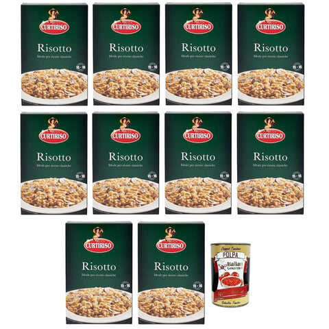 Curtiriso Reis Curtiriso Riso Risotti,100% Italienischer Reis,Ideal für Risottos,16 Minuten,Packung mit 1 Kg italienisch Original 8017759648041