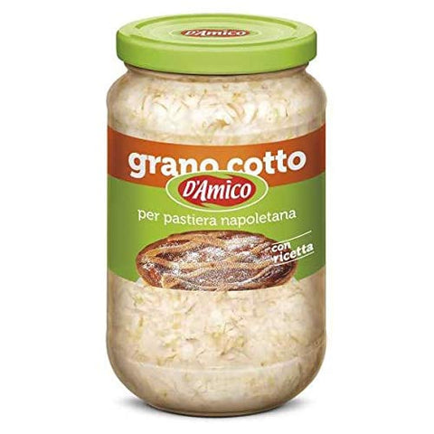 D'Amico Weizen D'Amico Grano cotto per Pastiera Napoletana 580g gekochte Weizenkörner Italie 8005695030006