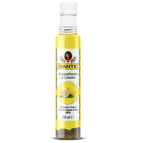 Dante Koch- & Backzutaten Dante condimento a base di olio aromatizzato al limone Zitronen-Dressing auf Ölbasis 6x 250 ml