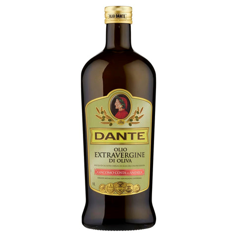 Dante Oliven 6x Dante G. Costa olio extravergine di oliva italien Extra nativ Natives Olivenöl 1lt 8002470028067