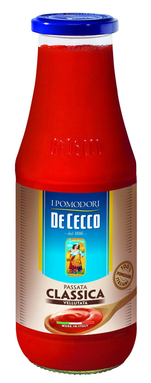 DE CECCO 0 6X De Cecco Passata di Pomodoro Italian Tomato Sauce for Pasta 700g 100% Italian! 8001250009852