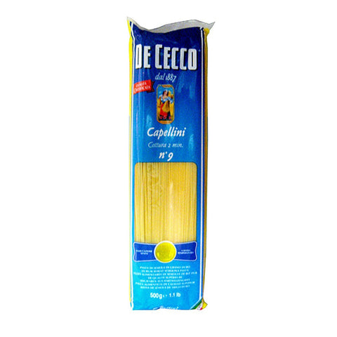 DE CECCO Ital. Capellini, 6er Pack (6 x 500 g) Original italienisch