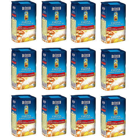 De Cecco Farina di grano tenero Mehl "00" 1 kg Brot italienisch Original