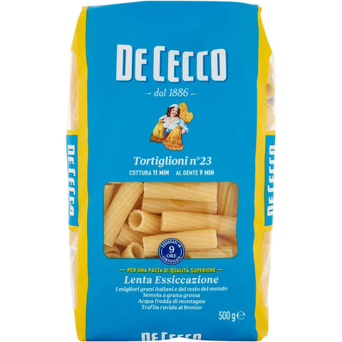 De Cecco Tortiglioni N°23 - 24er Pack (24x500g) Original italienisch