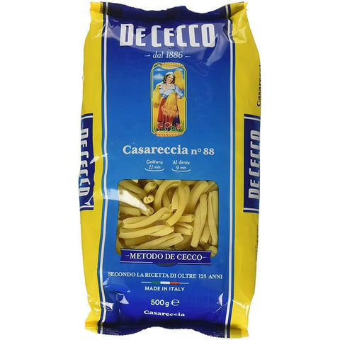 De Cecco Internationale Nudeln 10x Pasta De Cecco 100% Italienisch Casareccia n. 88 Nudeln 500g 8001250120885