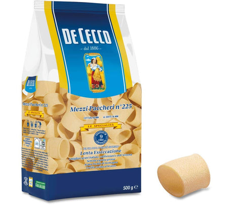 De Cecco Internationale Nudeln 5x Pasta De Cecco 100% Italienisch Mezzi Paccheri n. 225 Nudeln 500g 8001250122254