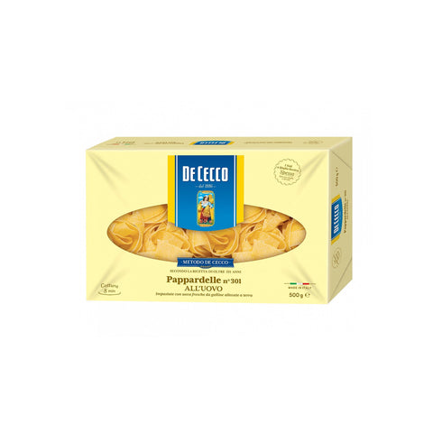 De Cecco Pasta 100% Pappardelle n. 301 Nudeln mit ei 5x500g Original italienisch