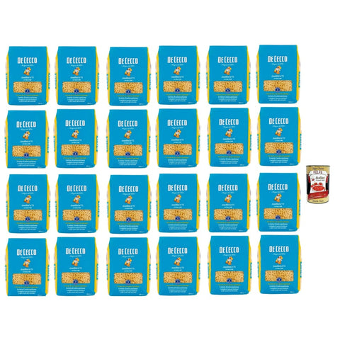 De Cecco Internationale Nudeln De Cecco Anellini N°71, 100% Italienisch Pasta Nudeln 24x 500 g Internationale Nudeln Original 8001250120717