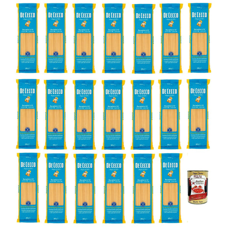 De Cecco Bucatini N°15 100% Italienisch Pasta Nudeln 20x 500 g Internationale Nudeln Original