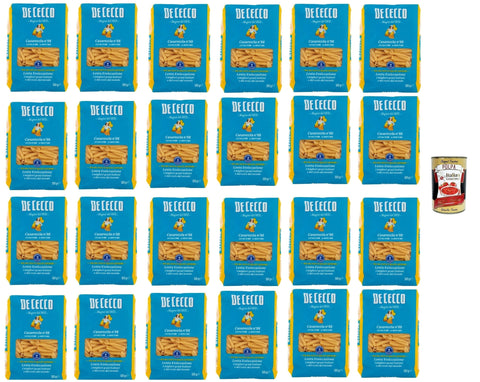 De Cecco Internationale Nudeln De Cecco Casareccia N°88, 100% Italienisch Pasta Nudeln 24x 500g + Italian Gourmet Polpa 400g 8001250120885