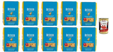 De Cecco Internationale Nudeln De Cecco Gnocchetti Sardi N°83, 100% Italienisch Pasta Nudeln 10x 500g + Italian Gourmet Polpa 400g 8001250120830