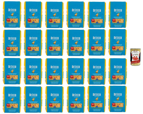 De Cecco Internationale Nudeln De Cecco Gnocchetti Sardi N°83, 100% Italienisch Pasta Nudeln 24x 500g + Italian Gourmet Polpa 400g 8001250120830