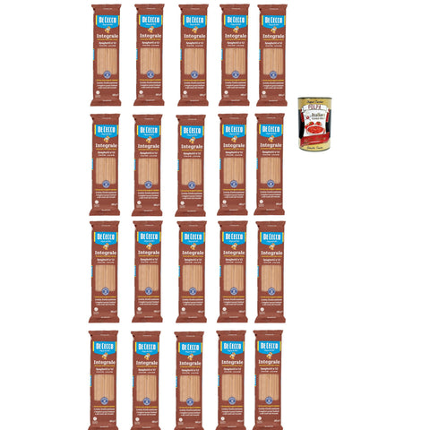 De Cecco Integrale Spaghetti N° 12, Pasta integrale, Vollkornnudeln 20x500g Original italienisch