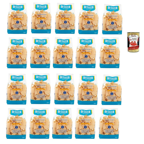 De Cecco Internationale Nudeln De Cecco Le Specialità Paccheri N°125, 100% Italienisch Pasta Nudeln 20x 500 g Internationale Nudeln Original 8032804040014