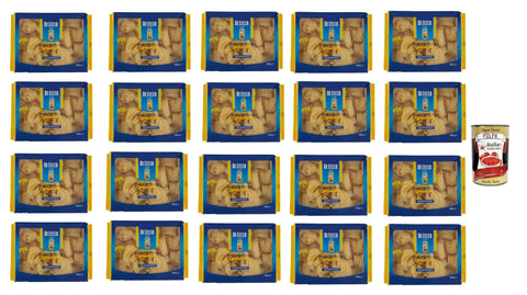 De Cecco Internationale Nudeln De Cecco Le Specialità Pappardelle N° 201, 100% Italienisch Pasta Nudeln 20x 500g + Italian Gourmet Polpa 400g 8001250152015