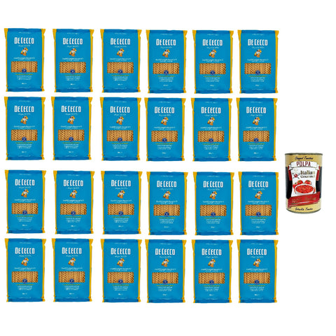 De Cecco Pasta Fusilli Lunghi Bucati n°5 100% Italienisch Nudeln 24x 500 g Internationale Nudeln Original