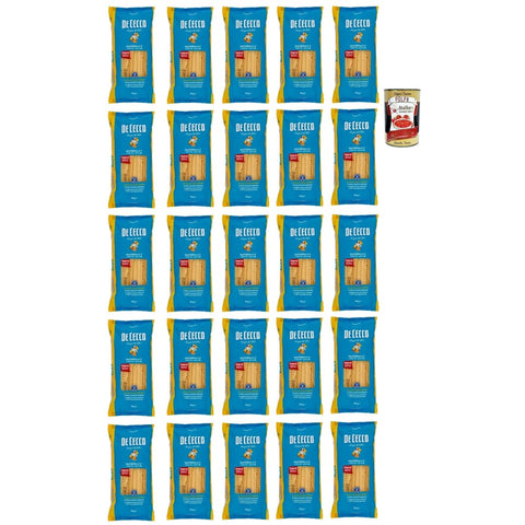 De Cecco Internationale Nudeln De Cecco Pasta Mafaldine n. 2 100% Italienisch Nudeln 24x 500g Original italienisch inkl. Italian Gourmet Polpa 400g 8001250120021