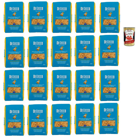 De Cecco Penne Piccole Rigate N°177 100% Italienisch Pasta Nudeln 20x 500 g Internationale Nudeln Original