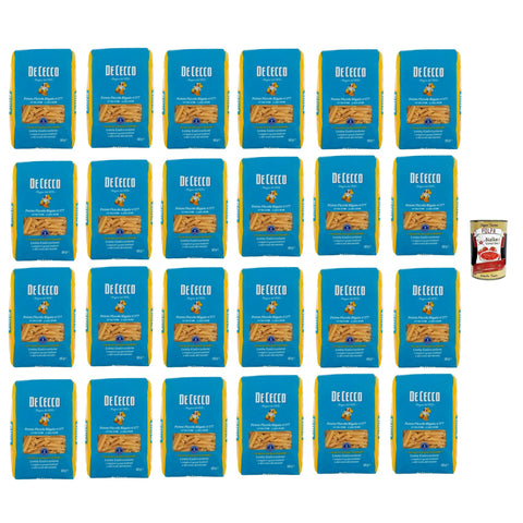 De Cecco Penne Piccole Rigate N°177 100% Italienisch Pasta Nudeln 24x 500 g Internationale Nudeln Original