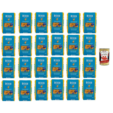 De Cecco Pennoni Rigati N°39, 100% Pasta Nudeln 24x500g Original italienisch