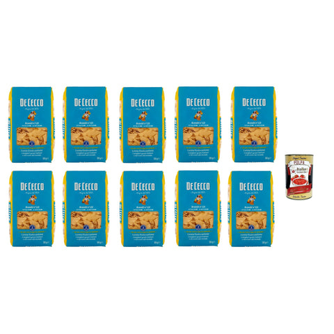 De Cecco Rombi N°121, 100% Italienisch Pasta Nudeln 10x 500 g Internationale Nudeln Original