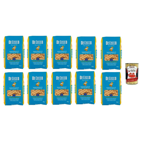 De Cecco Internationale Nudeln De Cecco Sedani Rigati N°57, 100% Italienisch Pasta Nudeln 10x 500 g Internationale Nudeln Original 8032804040014