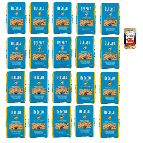 De Cecco Internationale Nudeln De Cecco Sedani Rigati N°57, 100% Italienisch Pasta Nudeln 20x 500 g Internationale Nudeln Original 8032804040014