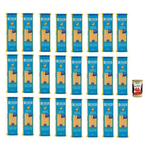 De Cecco Internationale Nudeln De Cecco Spaghettoni Grandi N°414, 100% Italienisch Pasta Nudeln 24x 500 g Internationale Nudeln Original 8001250013927