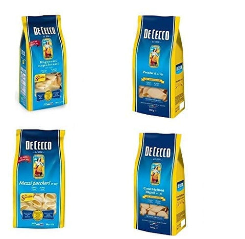 De Cecco Internationale Nudeln Testpaket Pasta De Cecco Specialità 100% Italienisch Nudeln ( 4 x 500g )