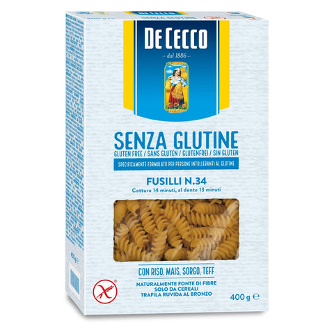 De Cecco Fusilli senza Glutine Glutenfrei pasta nudeln 5x 400g italienisch Original